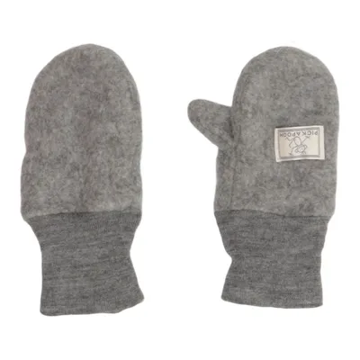 Mittens (Gray) from Pickapooh Wool