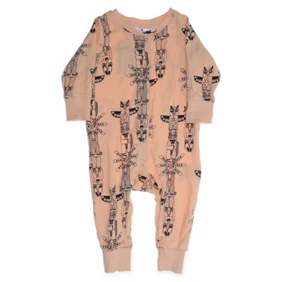 Sparkdräkt (Beige, Svart) från Mini Rodini Modal, Ekologisk bomull