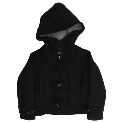 Duffle coat (Noir, Gris) de Zara Kids Coton, Polyester