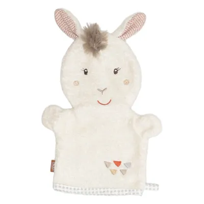 Handdocka (Beige, Flerfärgad) från Fehn Bomull, Polyester