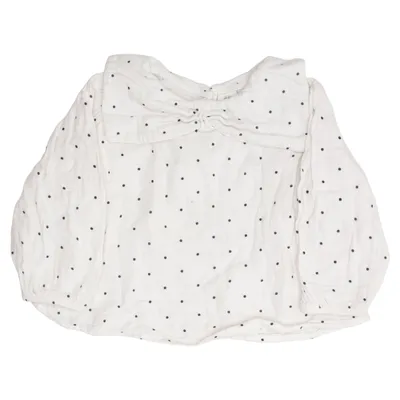 Blouse (Blanc) de H&M Coton