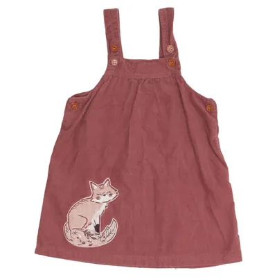 Dungaree dress (Pink) from So Cute Cotton