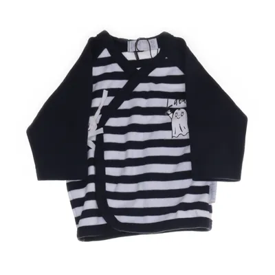 Omlottopp (Svart, Vit) från Laban Bomull