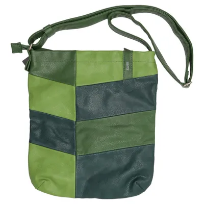 Shoulder-bag (Green, Multicolored) from Zwei