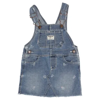 Robe salopette (Bleu) de OshKosh B'gosh Coton, Élasthane, Polyester