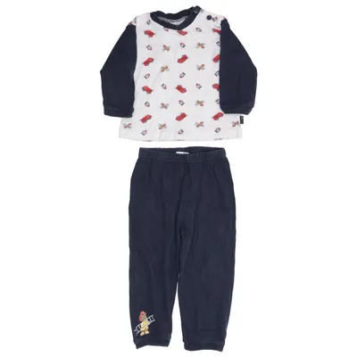 Pyjamas (Blå, Vit, Flerfärgad) från Walking Baby Bomull