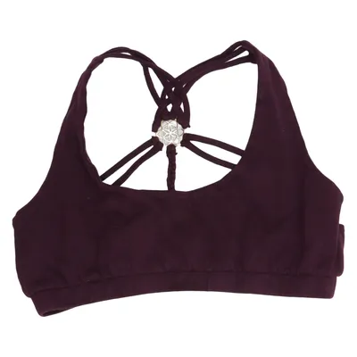 Sports bra (Purple) from Guru Shop Cotton, Elastane