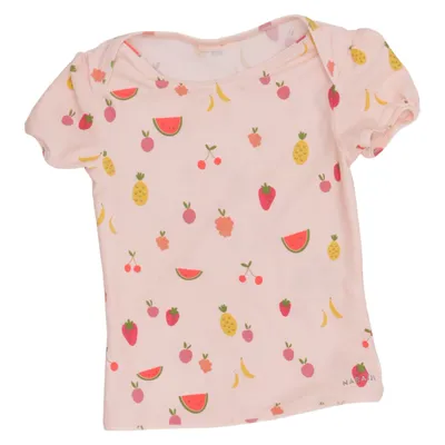 T-shirt (Pink, Multicolored) from Decathlon Elastane, Polyester