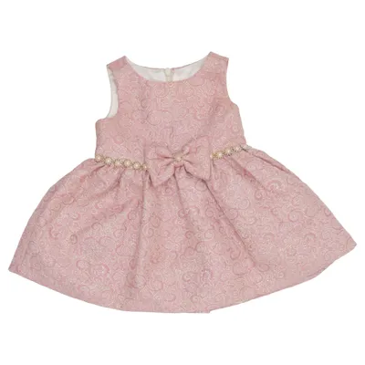 Robe de fille de fleur (Rose) de Couture Princess Polyester