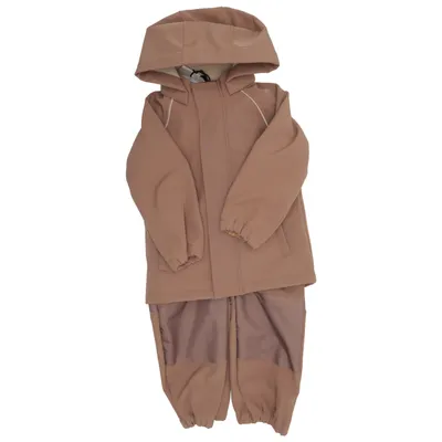 Combinaison de ski (Marron) de Lil' Atelier Élasthane, Polyester recyclé