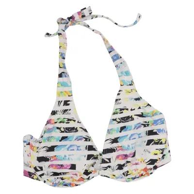 Bikini top (White, Multicolored) from Sunseeker Elastane, Polyamide