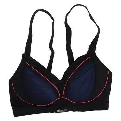 Sports bra (Black) from Shock Absorber Elastane, Polyamide, Polyester