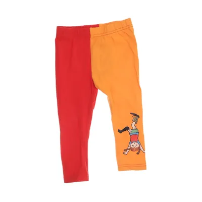 Leggings (Red, Orange) from Pippi Långstrump by Martinex Cotton, Elastane