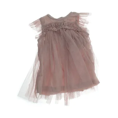 Flower girl dress (Pink) from KappAhl Cotton, Metallic fiber, Polyester