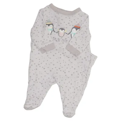 Sparkedragt (Grå) fra Baby Club by C&A Bomuld