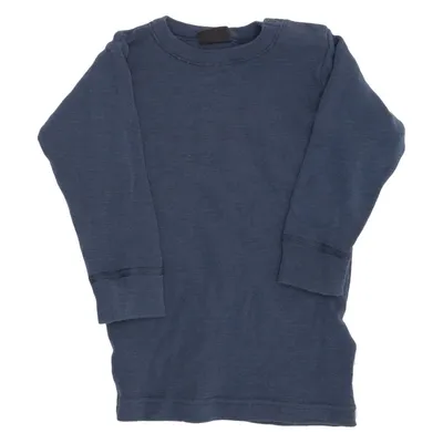 Langærmet t-shirt (Blå) fra Dilling