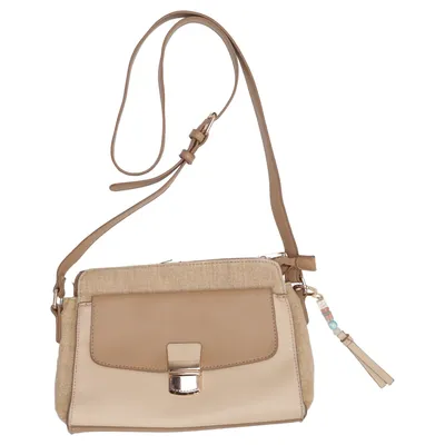 Shoulder-bag (Beige) from Paco Martinez Polyester, Polyurethane