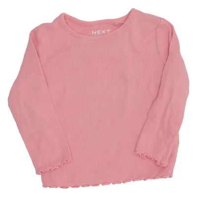 Långärmad t-shirt (Rosa) från Next Bomull, Elastan