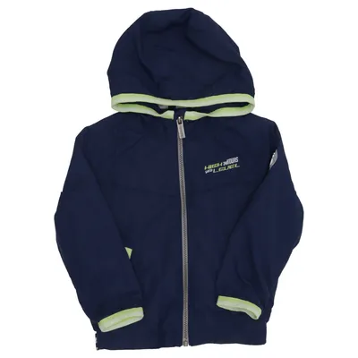 Outdoor jas (Blauw) van Sanetta Polyester