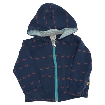 Sweat à capuche (Bleu, Multicolore) de Loud + Proud Coton biologique