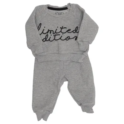 Mjukisset (Grå) från MyWear Baby Bomull