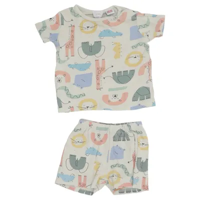 Pyjama (Beige, Meerkleurig) van Zara