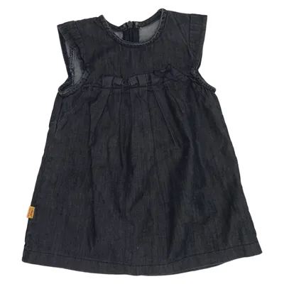 Denim dress (Blue) from Steiff Cotton