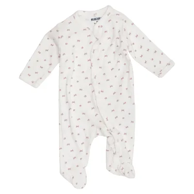 Barboteuse (Blanc, Rouge) de Rikiki Coton