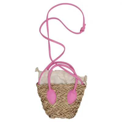 Axelremsväska (Beige, Rosa) från H&M Polyester, Polyuretan