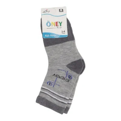 Socks (Gray) from Honey Cotton, Elastane