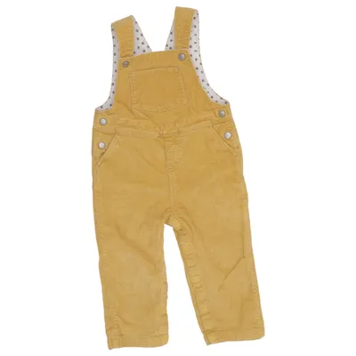 Hängselbyxor (Gul) från Petit Bateau Bomull, Elastan