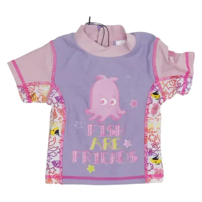T-shirt de natation (Violet, Multicolore) de Disney Baby Élasthane, Polyamide