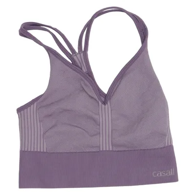 Sport-BH (Lila) från Casall Elastan, Polyamid, Återvunnen polyester