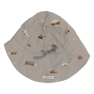 Chapeau anti-UV (Beige, Multicolore) de Liewood Coton biologique