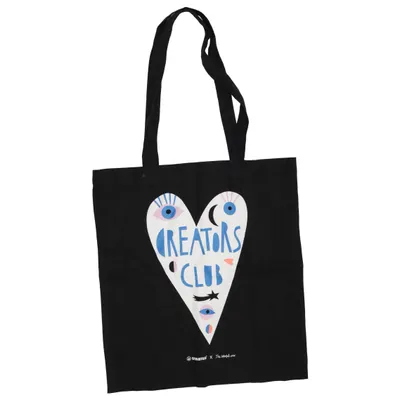 Sac en toile (Noir, Multicolore) de Stabilo
