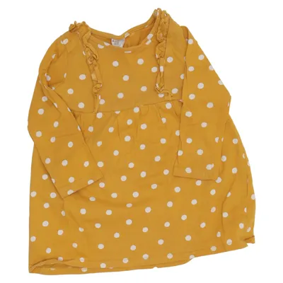 Robe (Jaune, Blanc) de H&M Kids Coton