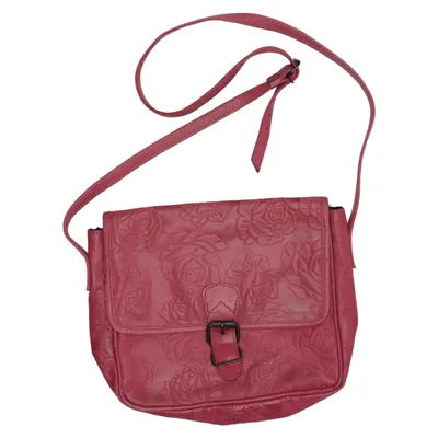 Shoulder-bag (Pink) from Papillon Leather
