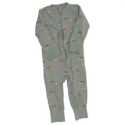 Rompers (Green, Multicolored) from Åhléns Kids Cotton, Elastane