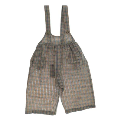 Hängselshorts (Beige, Blå, Flerfärgad) från Zara Bomull