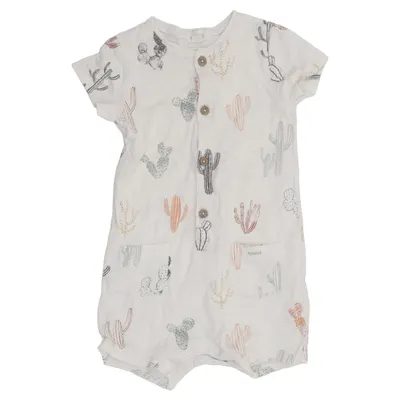 Rompers (White, Multicolored) from Newbie by KappAhl Cotton