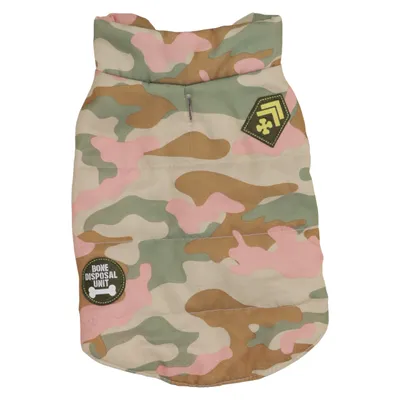 Manteau pour chien (Vert, Rose, Beige) de Tedi Polyester