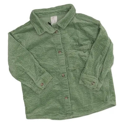 Overshirt (Green) from H&M Cotton