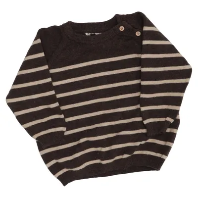 Sweater (Brun, Beige) fra MarMar Copenhagen Bomuld, Uld