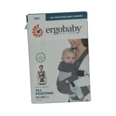 Bärsele (360 COOL AIR - CARBON GREY) från Ergobaby