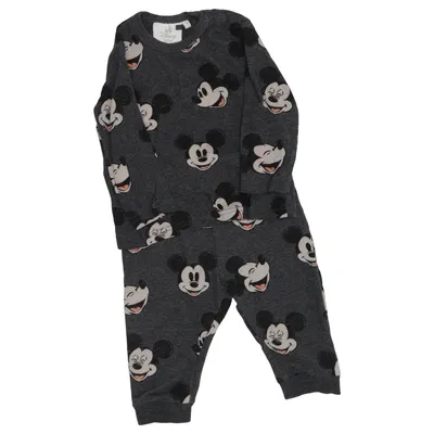 Sæt (Grå, Flerfarvet) fra Disney Baby Bomuld, Elastan