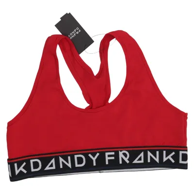 Brassière (Rouge) de Frank Dandy Coton, Élasthane