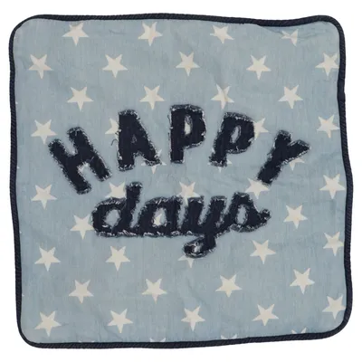 Cushion cover (Blue, White) from Leila's