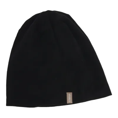 Bonnet (Noir) de Strøva Élasthane, Coton biologique