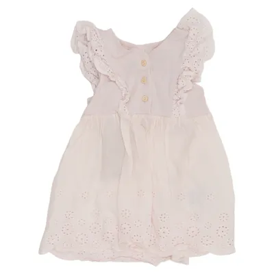 Jurk (Roze) van H&M Katoen, Elastaan