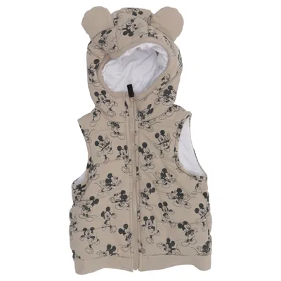 Outer vest (Beige, Black) from Disney Baby Cotton, Polyester